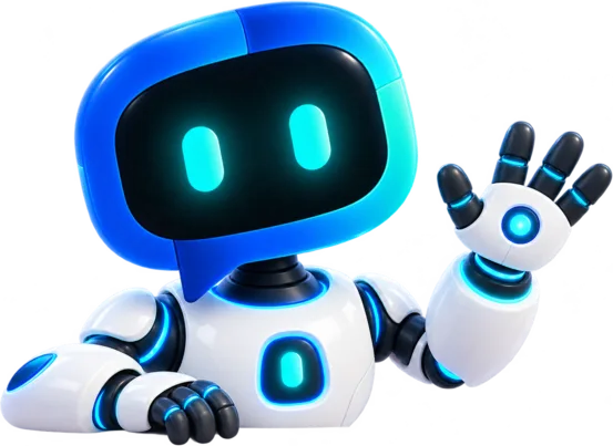 OTTO, o assistente de IA do AUTOMAX, acenando